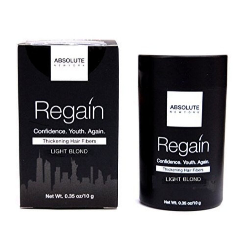 Absolute Regain Hair Fibers LIGHT BLONDE 0.35 oz /10g